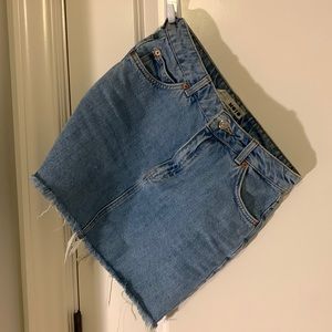 Topshop Moto mini skirt